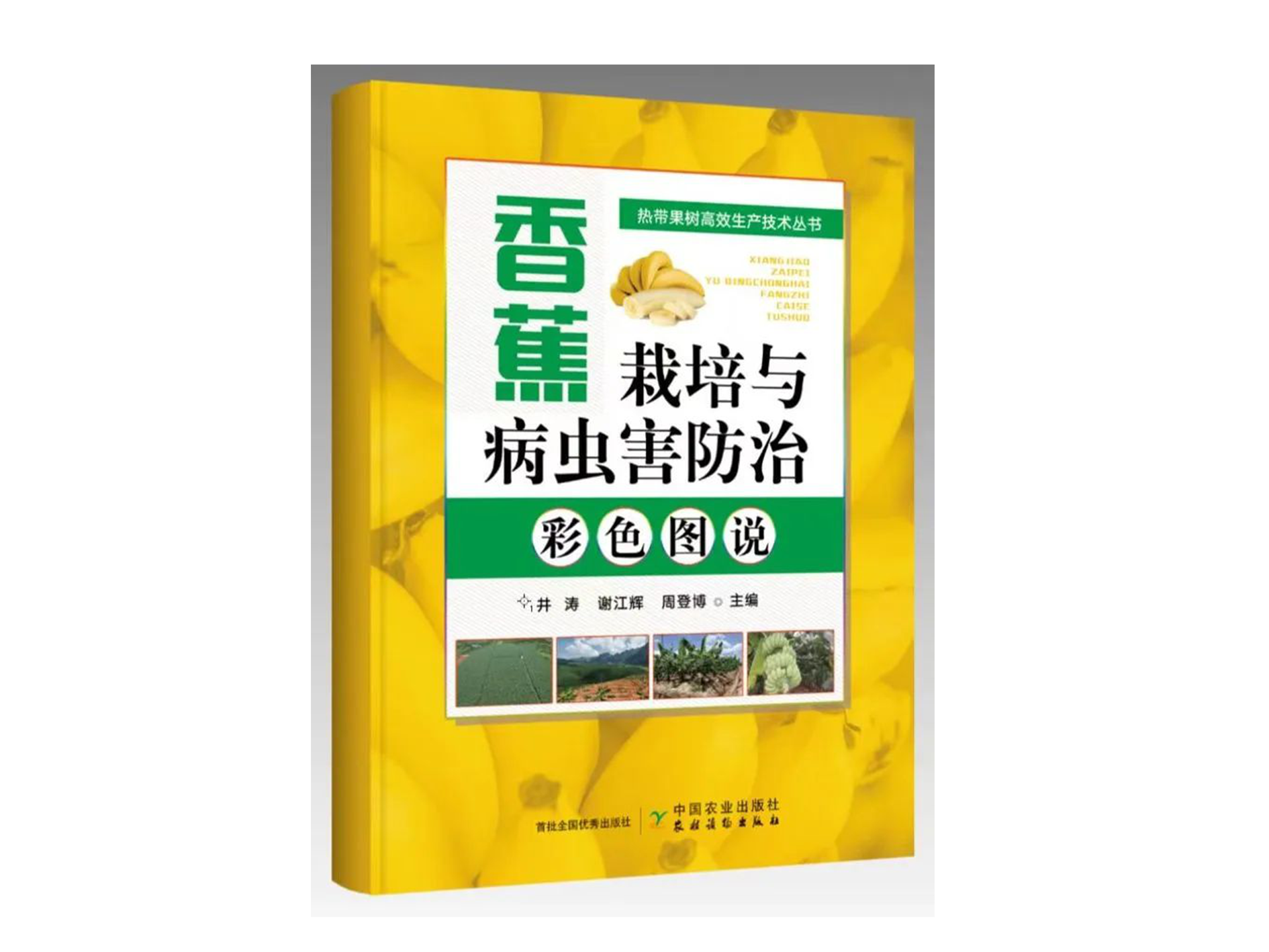 海口实验站和生物所主编的专著《香蕉栽培与病虫害防治彩色图说》正式出版